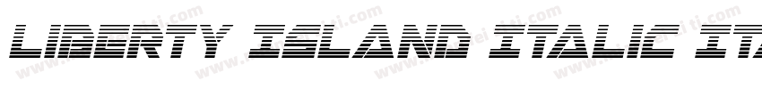 Liberty Island Italic Italic字体转换